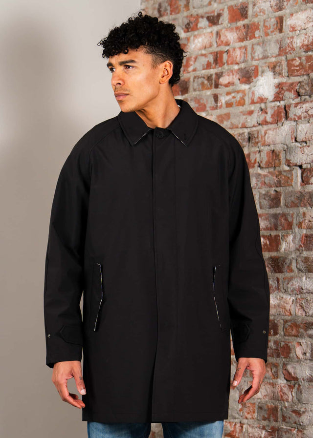 Aquascutum Jackets Softshell trench coat - black