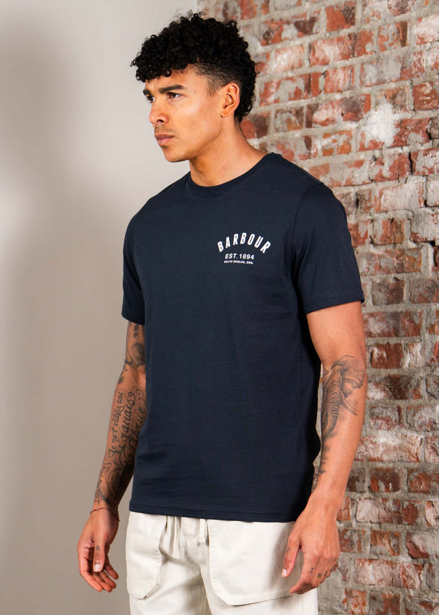Barbour T-shirts Barbour preppy t-shirt - new navy