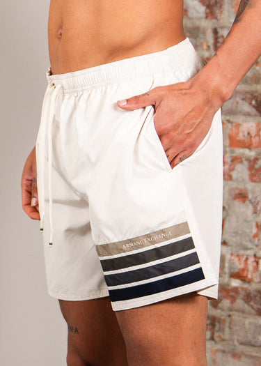 Armani Exchange Zwembroeken Boxer beachwear - cream