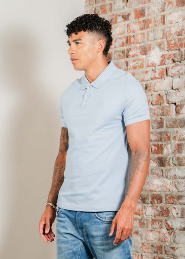 Hugo Boss Polo's Passenger - light pastel blue