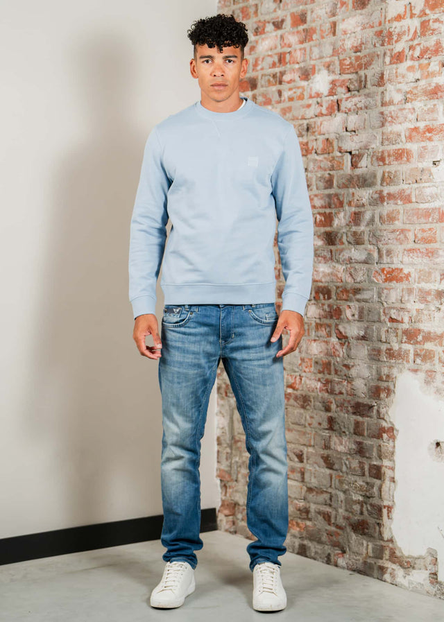Hugo Boss Sweaters Westart - light pastel blue