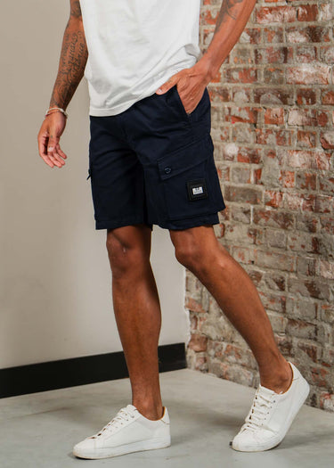 Weekend Offender Korte Broeken Ksar cargo short - navy
