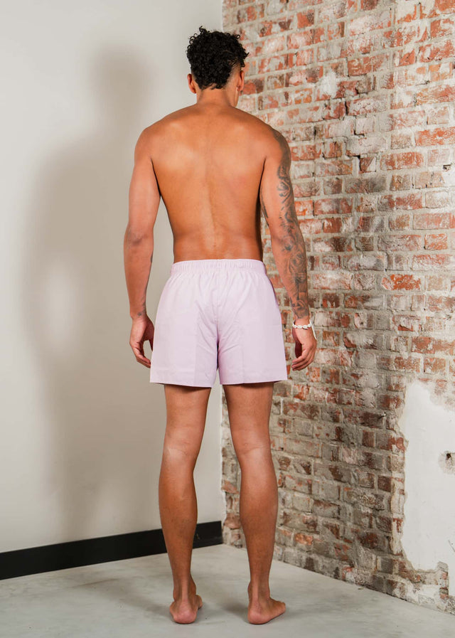 Lacoste Swimwear Short quick dry swim trunks - albizia green
