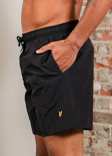 Lyle & Scott Zwembroeken Plain swim short - jet black