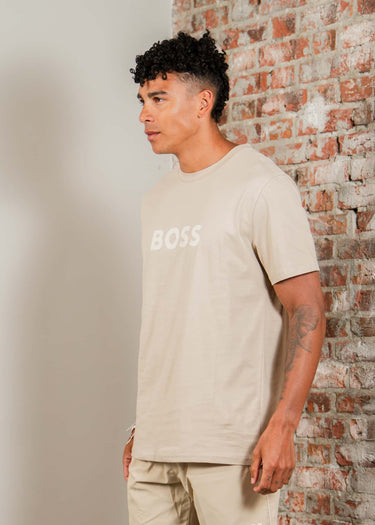 Hugo Boss T-shirts T-shirts rn - light beige