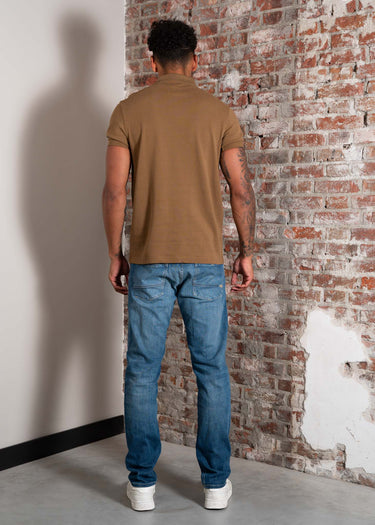 Fred Perry Polo's Plain polo - shaded stone dark petrol