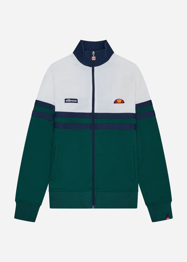 Ellesse Cardigans Rimini track jacket - off white dark green