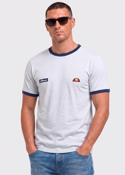 Ringetto tee - light grey marl