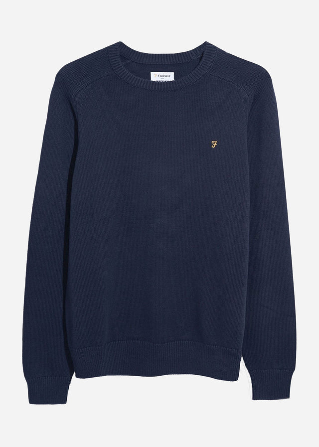 Farah Sweaters  Sweater kingsbury crew sweat - true navy 