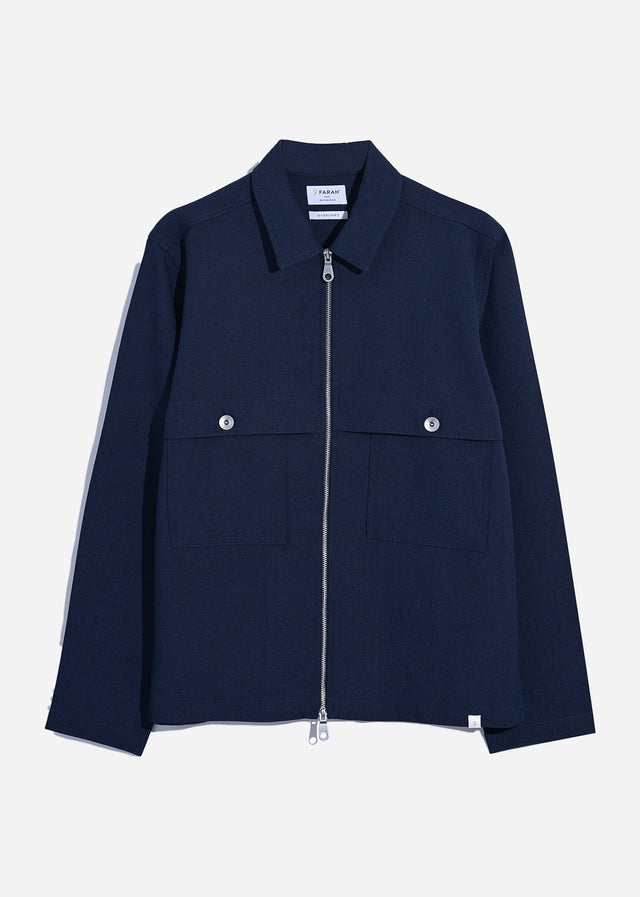 Farah Jackets Sonny overshirts - ink navy