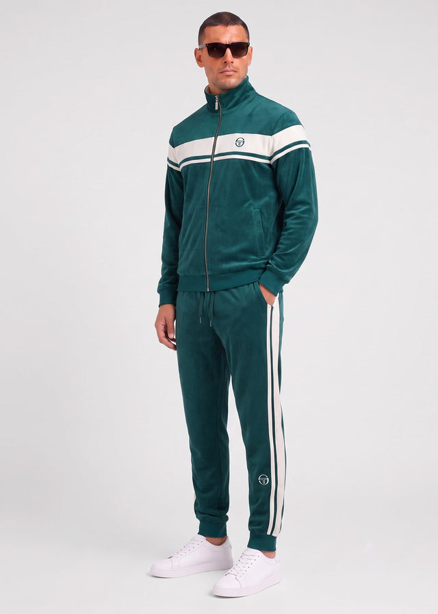 Sergio Tacchini Pants Damarindo velour pants - pineneedle