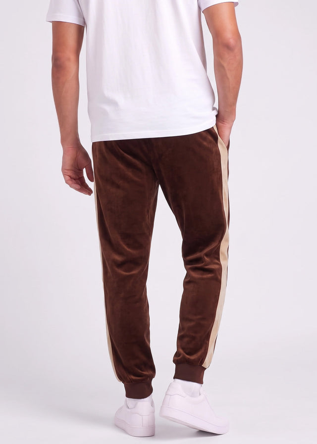 Sergio Tacchini Pants Damarindo velour pants - cappuccino