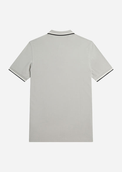 Fred Perry Polo's  Twin tipped fred perry shirt - limestone ecru black 