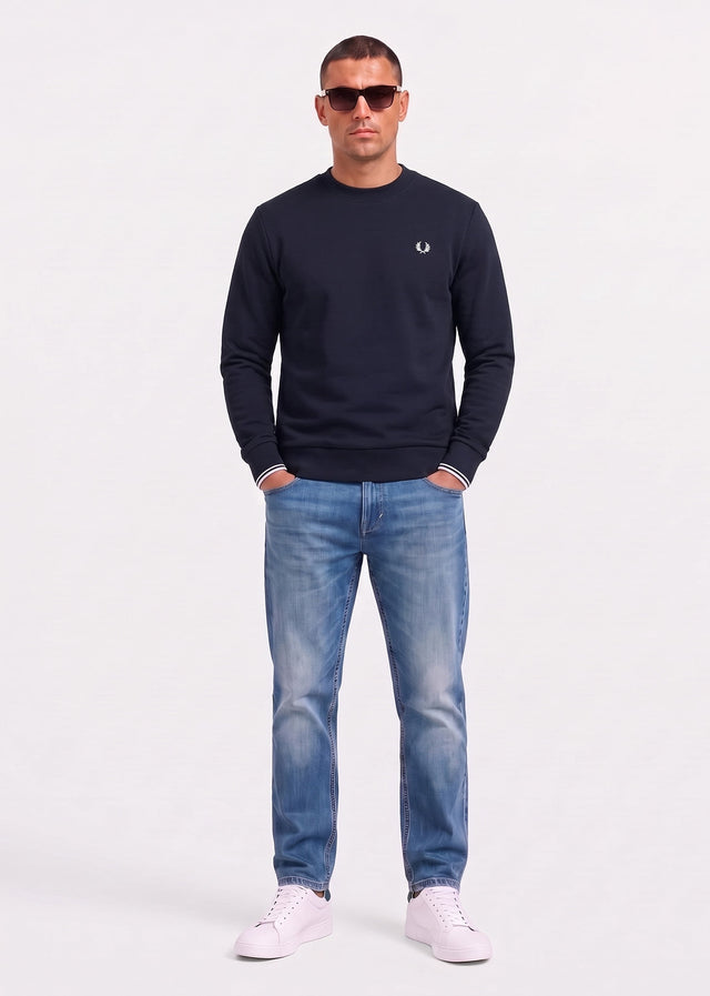 Fred Perry Truien Crew neck sweatshirt - navy