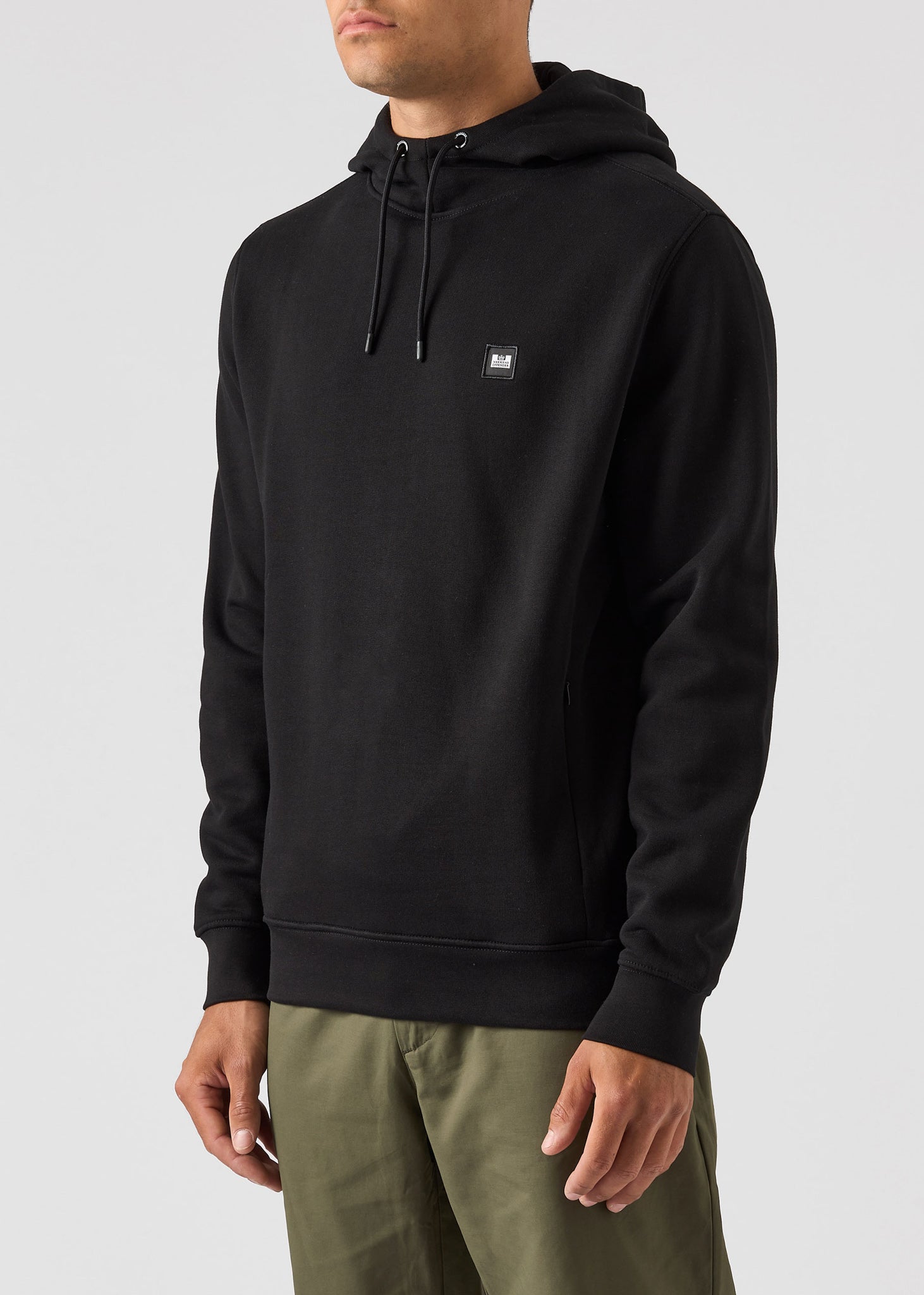 Weekend Offender Hoodies  Ribbe - black 