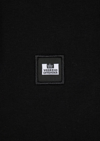 Weekend Offender Hoodies  Ribbe - black 