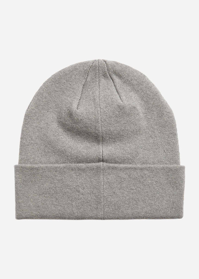 Lyle & Scott Beanies Cotton merino beanie - mid grey marl