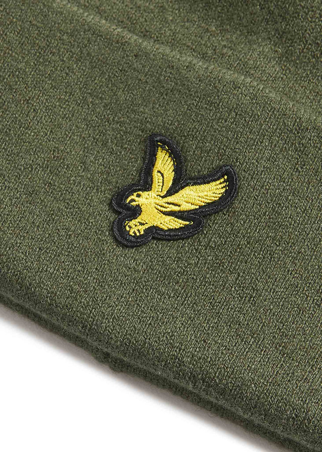 Lyle & Scott Beanies Cotton merino beanie - deep depths