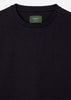 Hackett London Truien  Double knit crew - black 