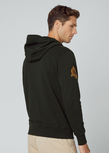 Hackett London Cardigans  Heritage hoody full zip - forest night 