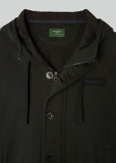 Hackett London Cardigans  Heritage hoody full zip - forest night 