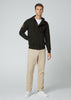 Hackett London Vesten  Heritage hoody full zip - forest night 