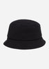 Fred Perry Bucket Hats  Pique bucket hat - black snow white 