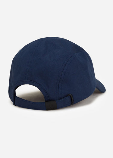Fred Perry Petten 5 panel flap twill cap - tennis blue