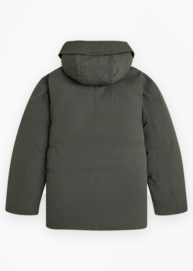 Fred Perry Jackets Padded patch pocket parka - field green