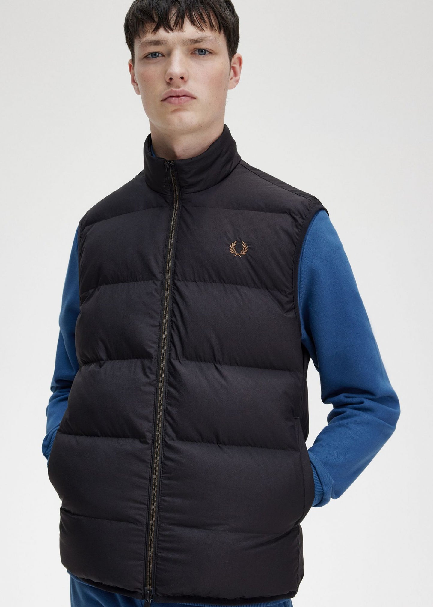 Insulated gilet - black