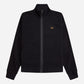 Chequerboard tape jacket - black