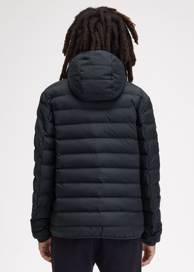 Fred Perry Jackets  Hooded insulated jacket - navy 