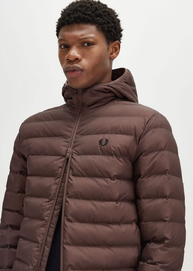 Fred Perry Jackets  Hooded insulated jacket - carrington-road-brick 