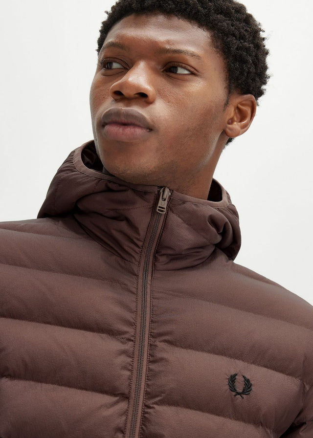 Fred Perry Jackets  Hooded insulated jacket - carrington-road-brick 