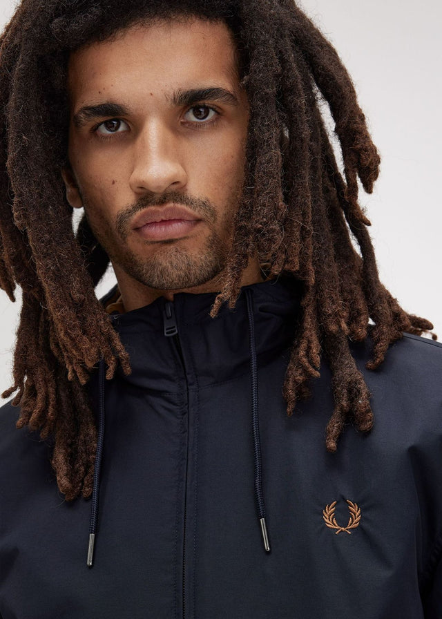 Fred Perry Jackets  The hooded brentham jacket - navy 