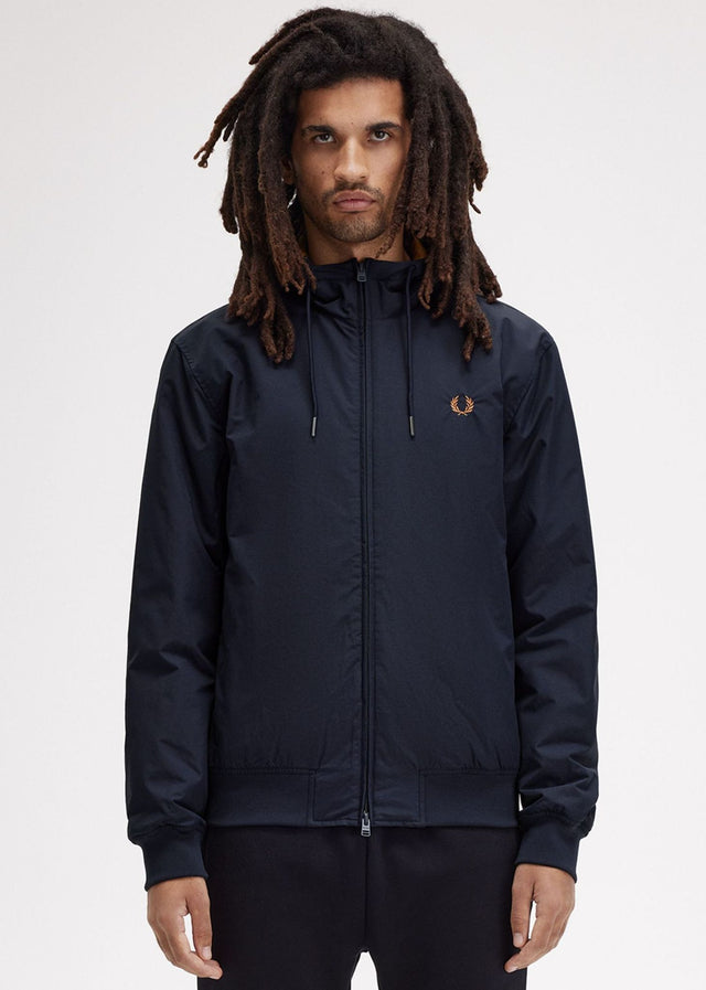 Fred Perry Jackets  The hooded brentham jacket - navy 