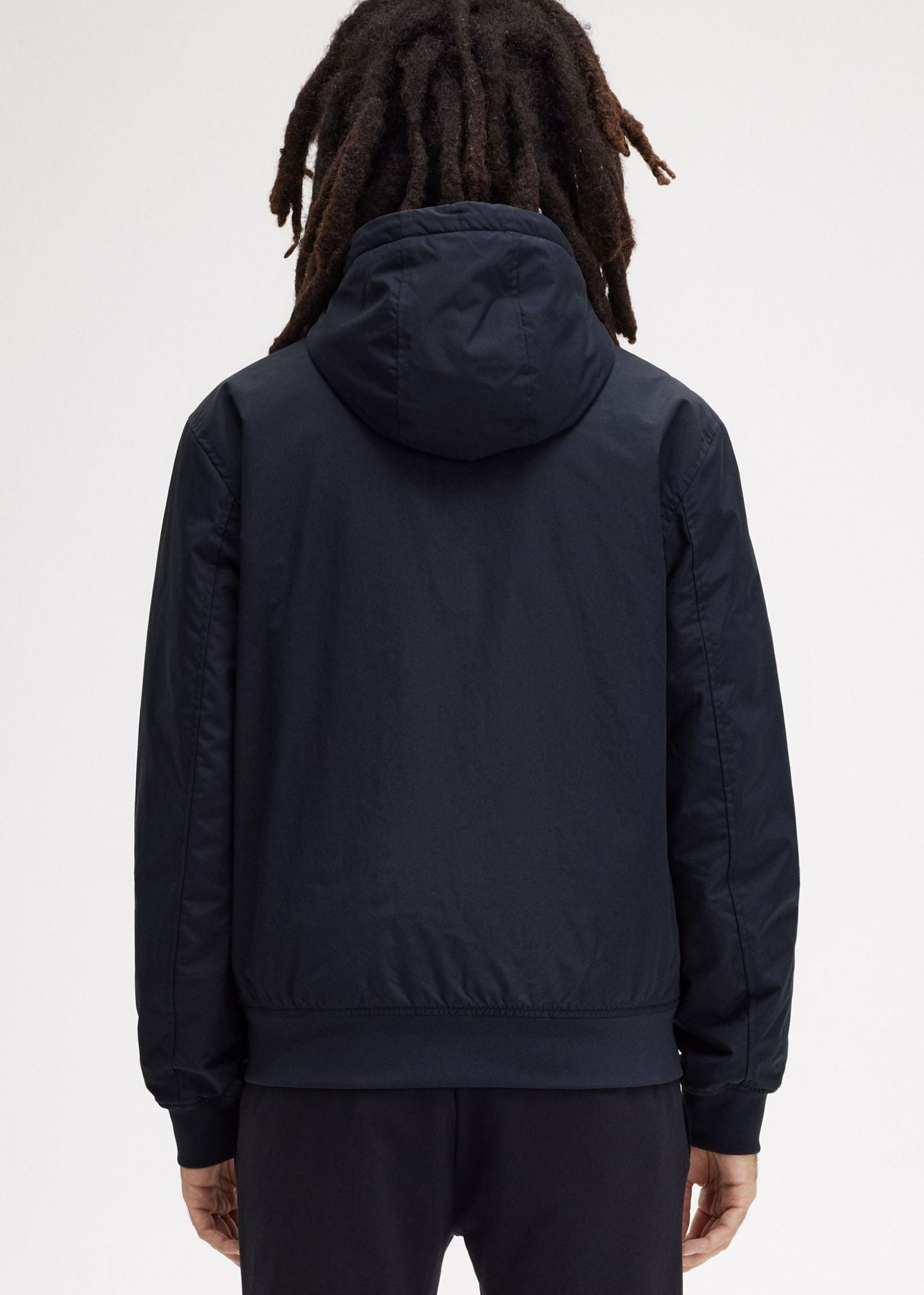 Fred Perry Jassen  The hooded brentham jacket - navy 