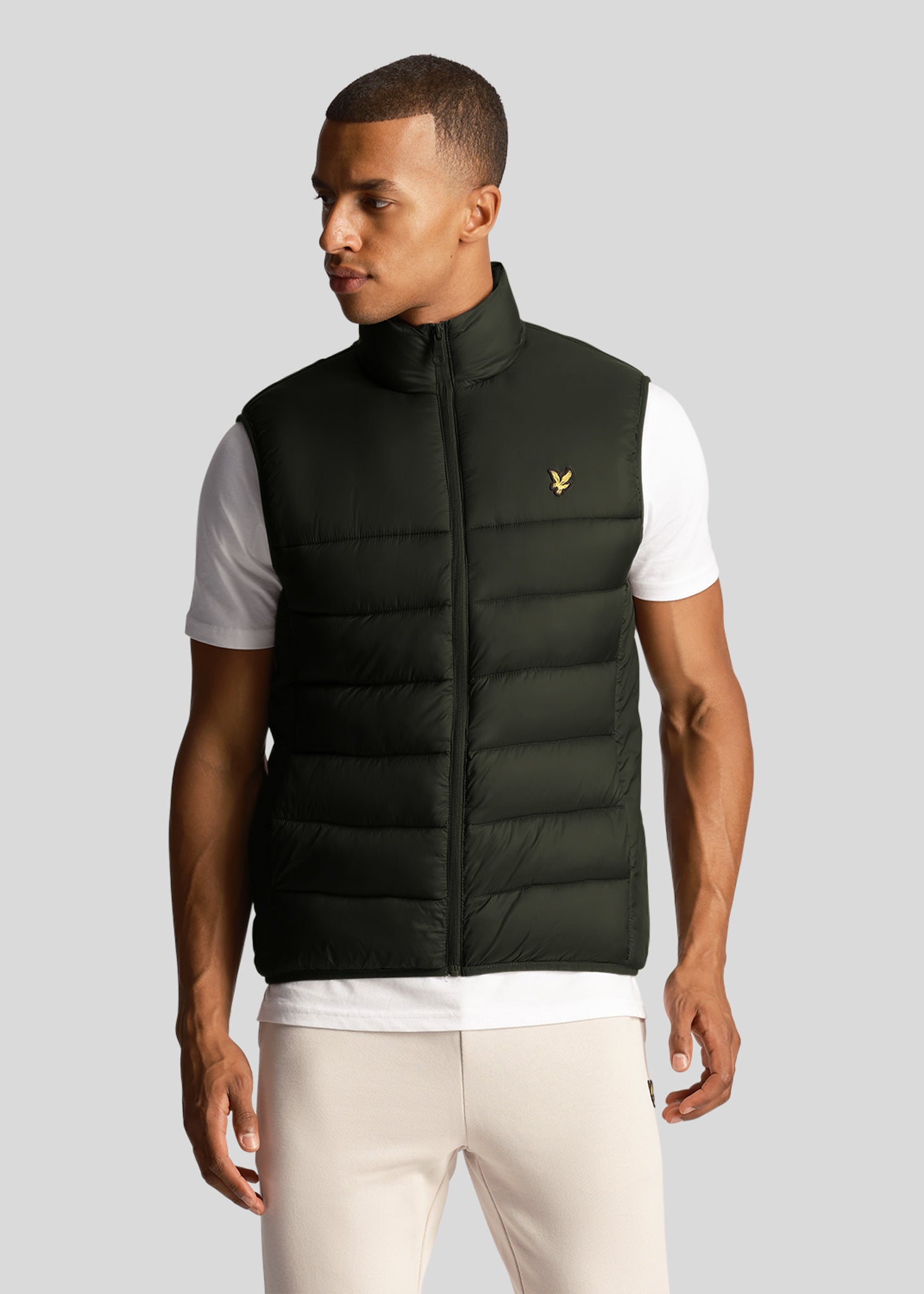 Lyle & Scott Bodywarmers  Wadded gilet - olive 