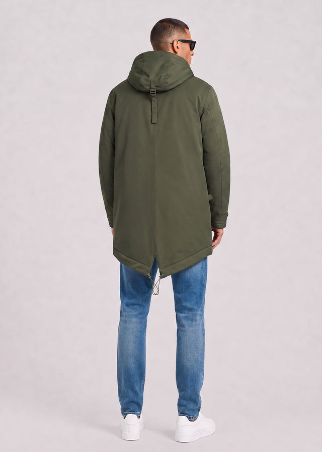 Lyle & Scott Jackets Padded fishtail parka - deep depths