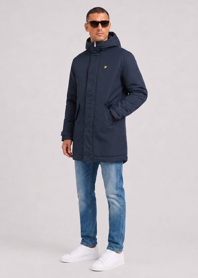 Lyle & Scott Jackets Padded fishtail parka - dark navy