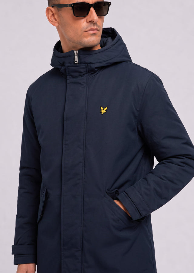 Lyle & Scott Jackets Padded fishtail parka - dark navy