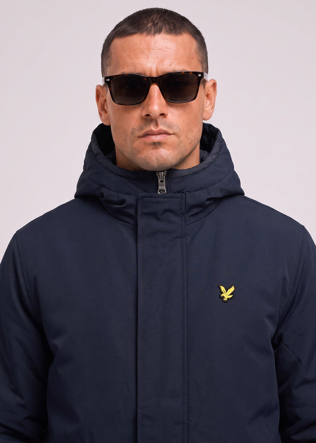 Lyle & Scott Jackets Padded fishtail parka - dark navy