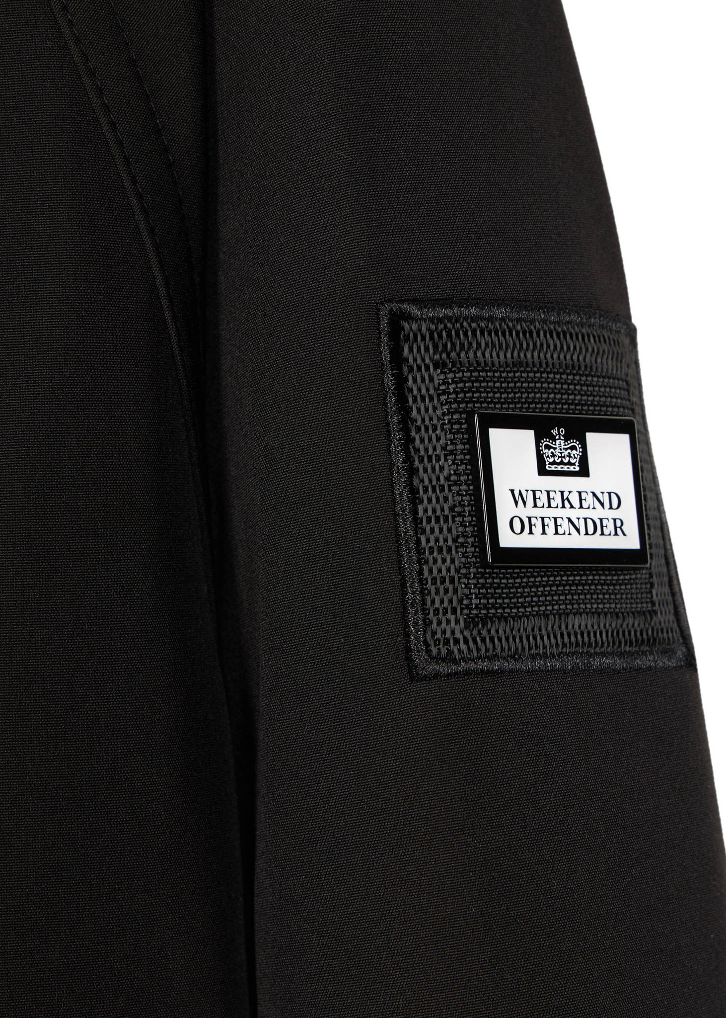 Weekend Offender Jassen  Stipe softshell jacket - black 