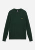 Lyle & Scott Truien  Cable jumper - dark green marl 