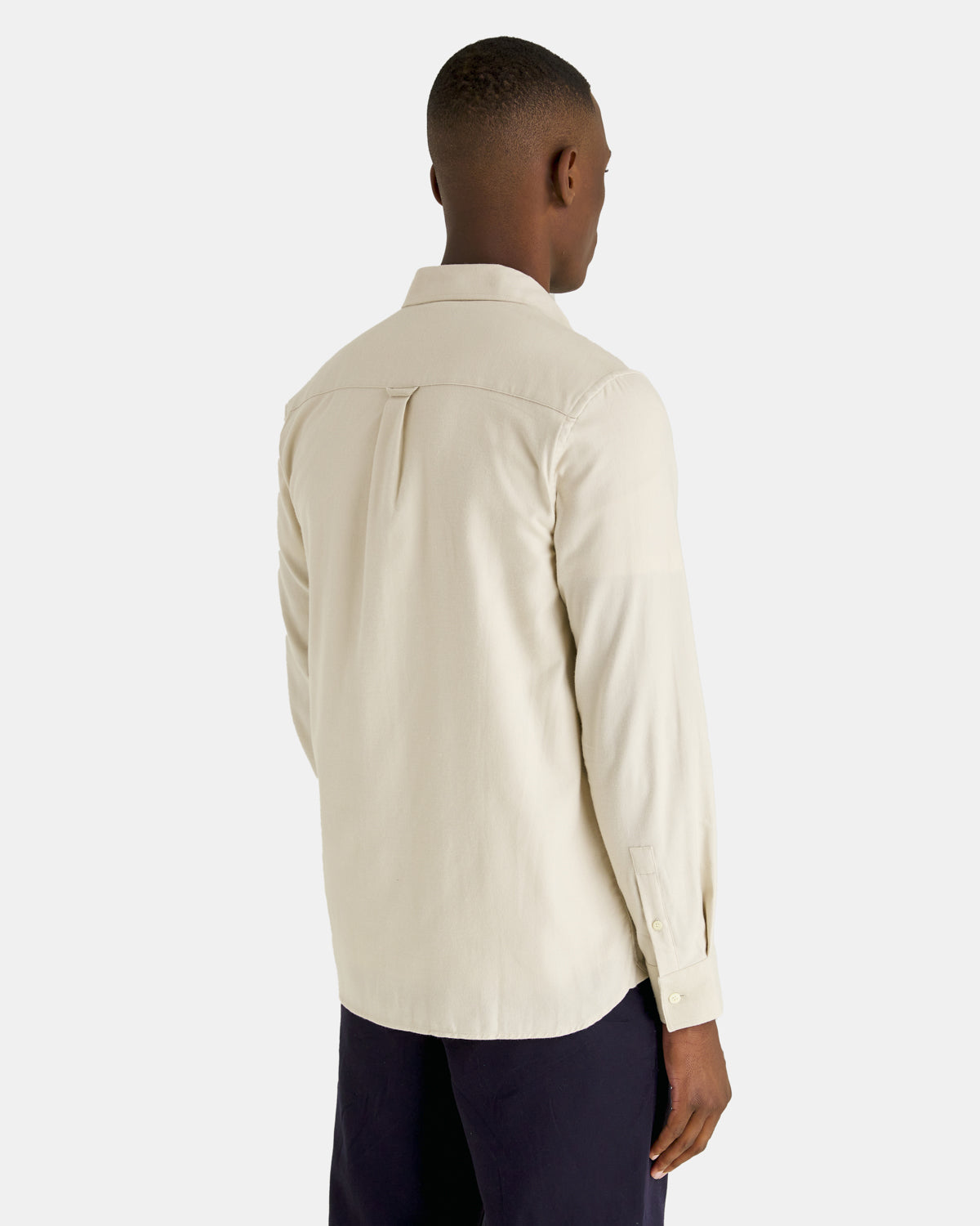 Plain flannel shirt - cove