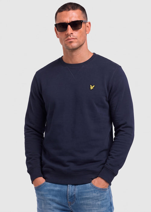 Crew neck sweatshirt - dark navy