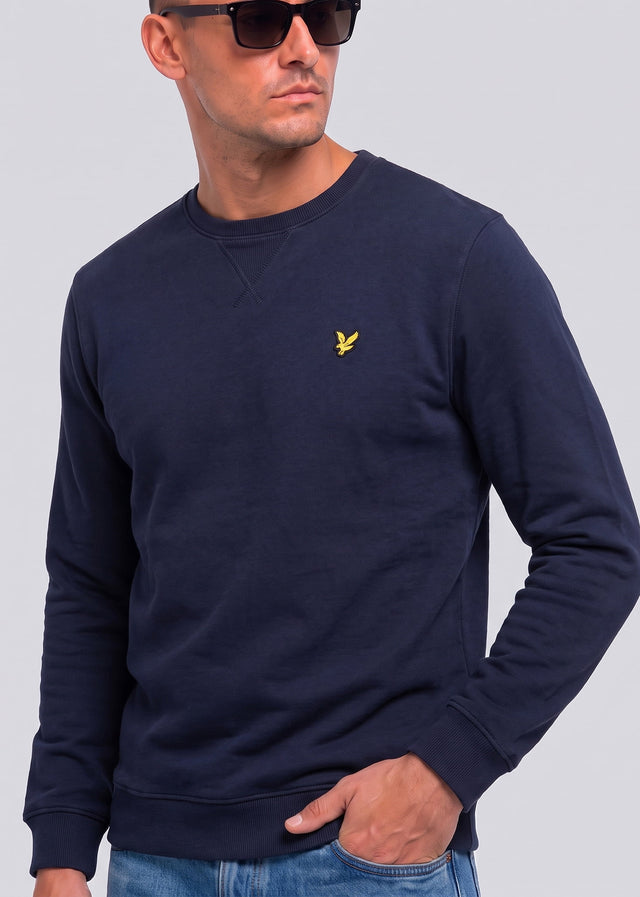 Lyle & Scott Truien Crew neck sweatshirt - dark navy
