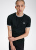 Fred Perry T-shirts  Twin tipped t-shirt - night green snow white 