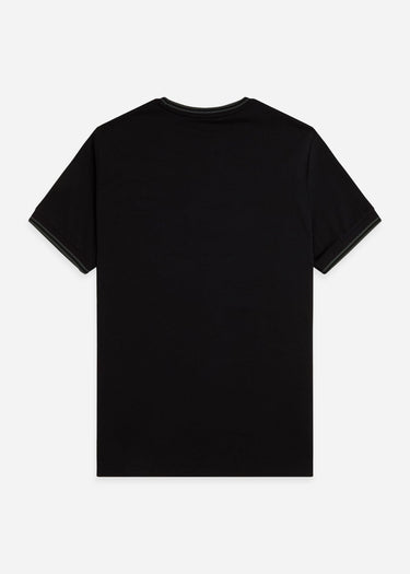 Fred Perry T-shirts Twin tipped t-shirt - Black Court Green