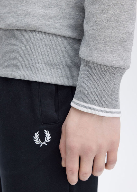 Fred Perry Truien  Half zip sweatshirt - steel marl 